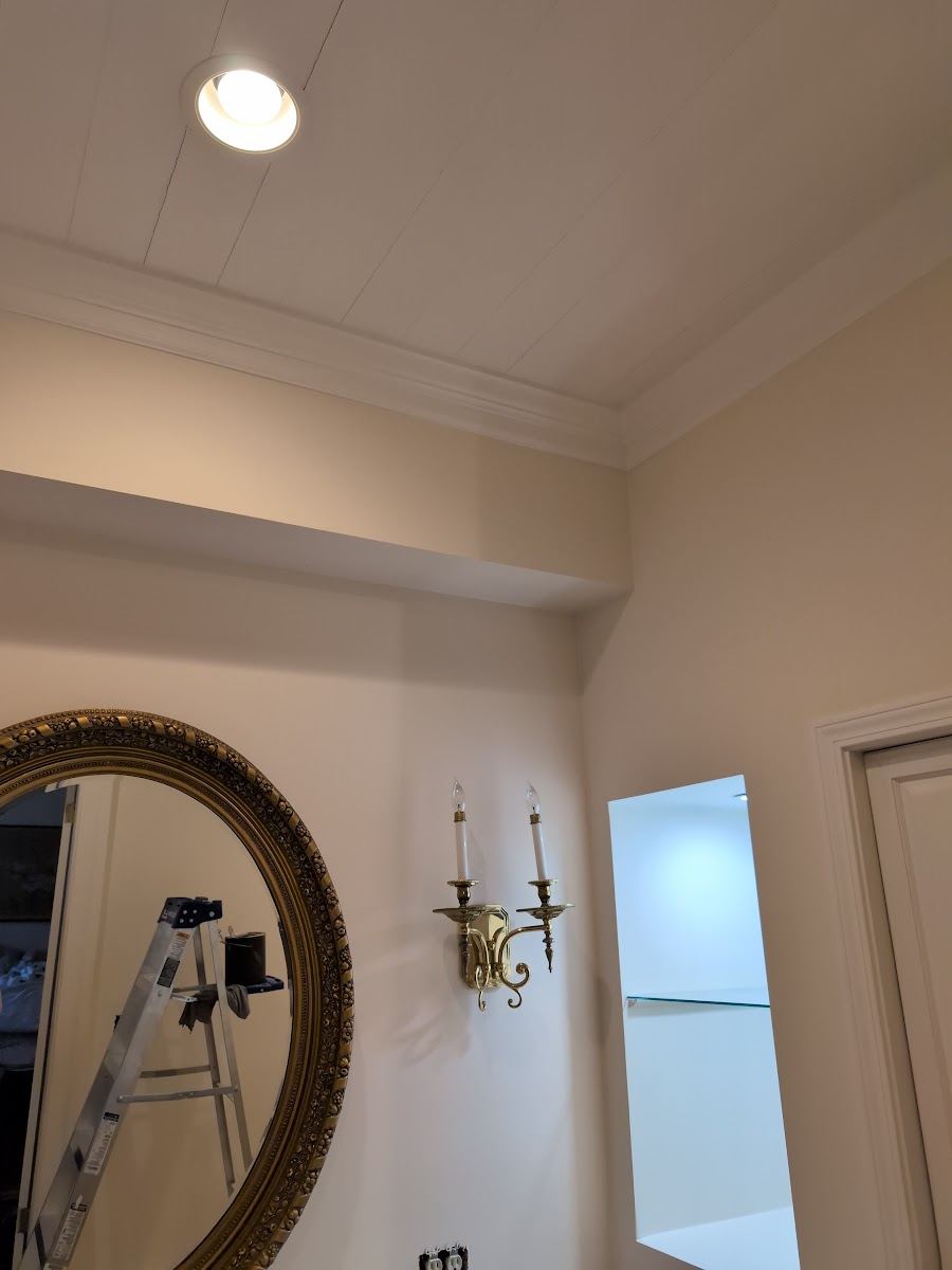 Painted interior